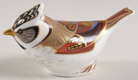 Imari Paperweight Collection Crested Tit - Guild Membership Gift - No Box
