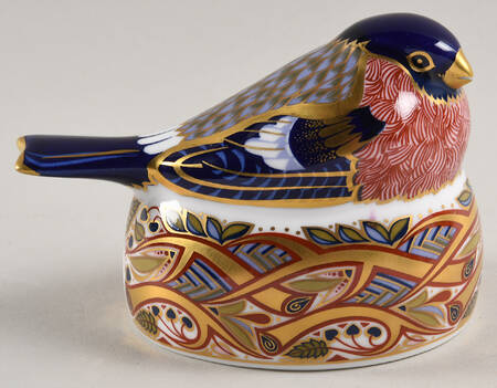 Imari Paperweight Collection Nesting Bullfinch - No Box
