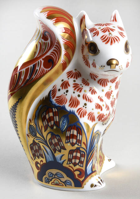 Imari Paperweight Collection Welbeck Squirrel - Boxed