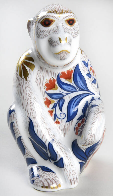Imari Paperweight Collection Barbary Macaque - With Box Bx314