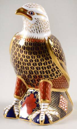 Imari Paperweight Collection Bald Eagle - With Box