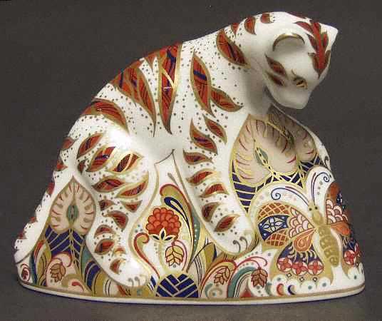 Imari Paperweight Collection Bengal Tiger Cub - Boxed