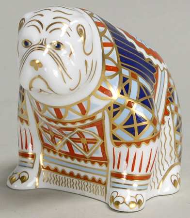 Imari Paperweight Collection Bulldog - Boxed