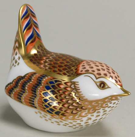 Imari Paperweight Collection Derby Wren  - Boxed