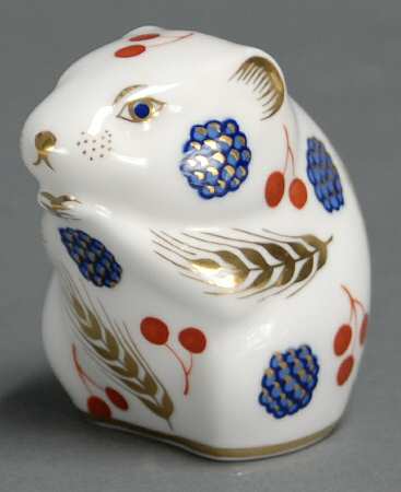 Imari Paperweight Collection Harvest Mouse - Boxed