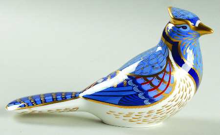 Imari Paperweight Collection Blue Jay - No Box
