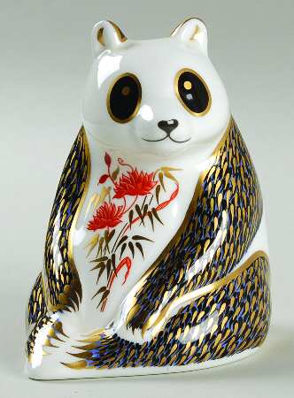 Imari Paperweight Collection Panda - Boxed
