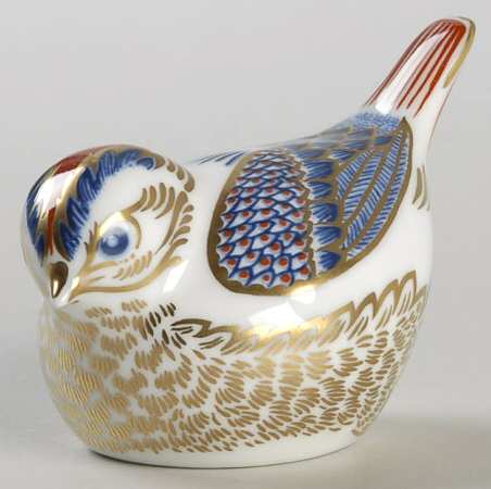 Imari Paperweight Collection Goldcrest-Bird - Boxed