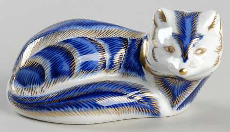 Imari Paperweight Collection Arctic Blue Fox - Boxed