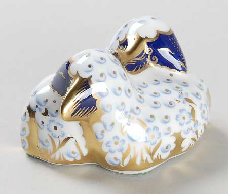 Imari Paperweight Collection Twin Lambs - Boxed