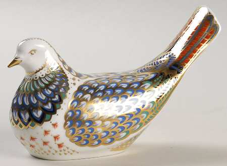 Imari Paperweight Collection Millennium Dove-Grovier's - Boxed