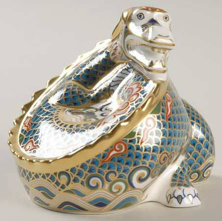 Imari Paperweight Collection Dragon Of Good Fortune-Millennium - Boxed