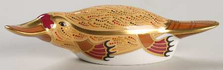 Imari Paperweight Collection Duck-Billed Platypus-Australian Collecti - Boxed