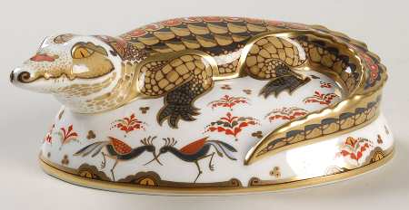 Imari Paperweight Collection Crocodile - Boxed