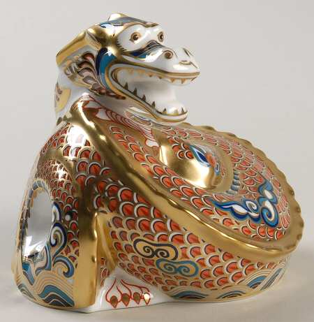 Imari Paperweight Collection Dragon Of Happiness-Millennium - Boxed