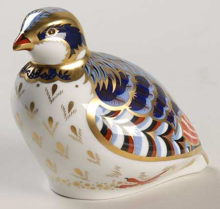 Imari Paperweight Collection Red Legged Partridge - No Box