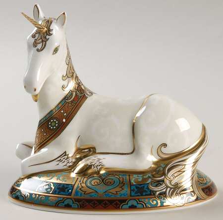 Imari Paperweight Collection Unicorn-Govier's Heraldic Beasts - Boxed