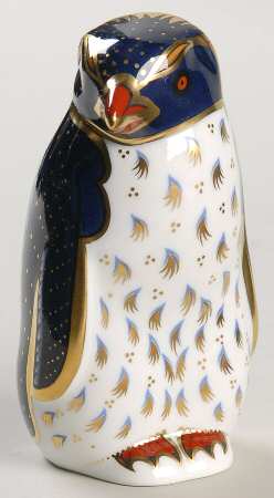 Imari Paperweight Collection Rockhopper Penguin - Boxed