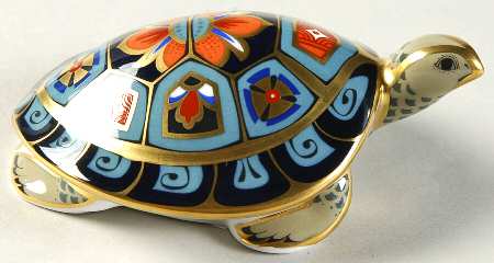 Imari Paperweight Collection Terrapin - Aquatic Creatures 1st In Seri - Boxed