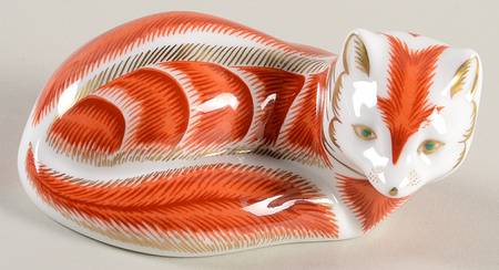 Imari Paperweight Collection Red Fox - Boxed