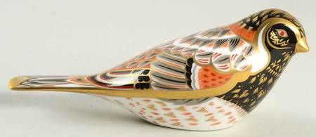 Imari Paperweight Collection Bunting-Bird - With Box