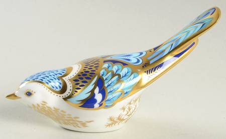 Imari Paperweight Collection Mountain Bluebird - Boxed