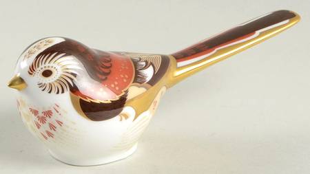 Imari Paperweight Collection Long Tailed Tit-Bird - No Box