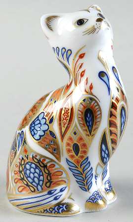 Imari Paperweight Collection Siamese Kitten - Boxed
