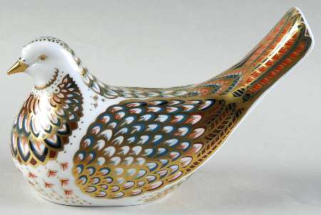 Imari Paperweight Collection Turtle Dove - Boxed