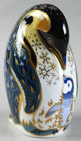 Imari Paperweight Collection Penguin & Chick - Boxed