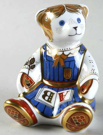 Imari Paperweight Collection School Girl Teddy - Boxed