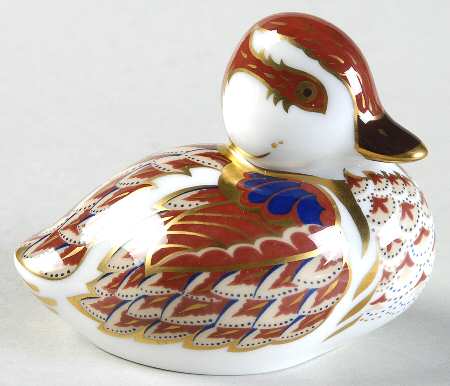 Imari Paperweight Collection Swimming Duckling - Boxed