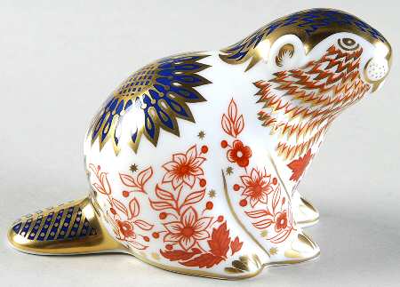 Imari Paperweight Collection Beaver  - Boxed