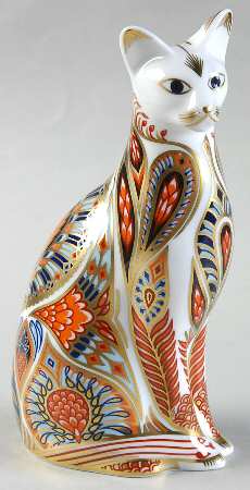 Imari Paperweight Collection Siamese Cat - With Box 53