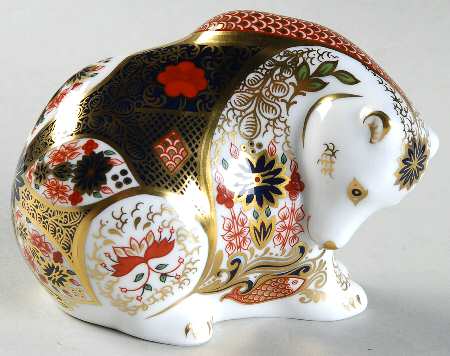 Imari Paperweight Collection Rocky Mountain Bear - Boxed