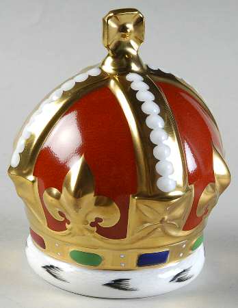 Imari Paperweight Collection Heraldic Crown-100th Birthday Queen Moth - Boxed
