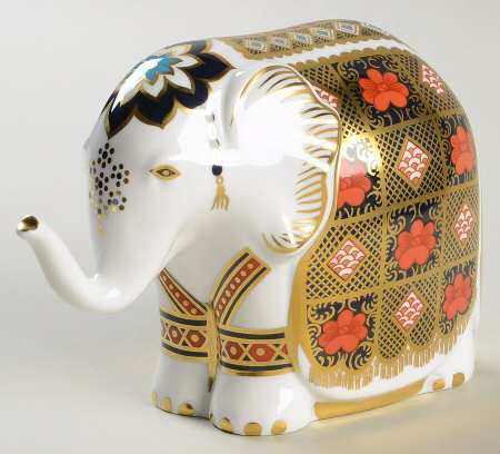 Imari Paperweight Collection Small Elephant - No Box