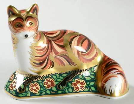 Imari Paperweight Collection Devonian Fox Cub - Boxed