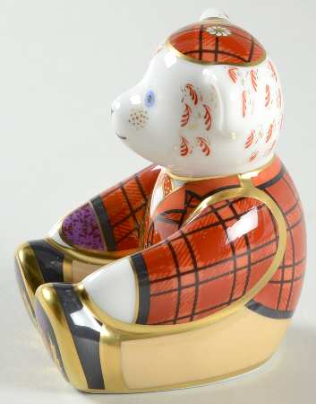 Imari Paperweight Collection Fraser The Scottish Teddy Bear - With Box Bx332