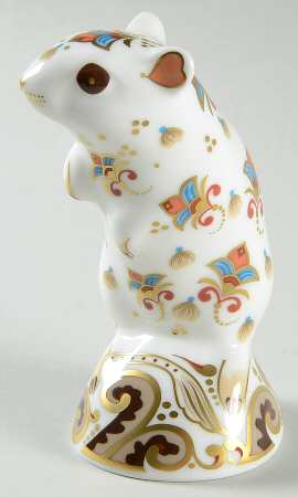 Imari Paperweight Collection Gerbil - With Box Bx327