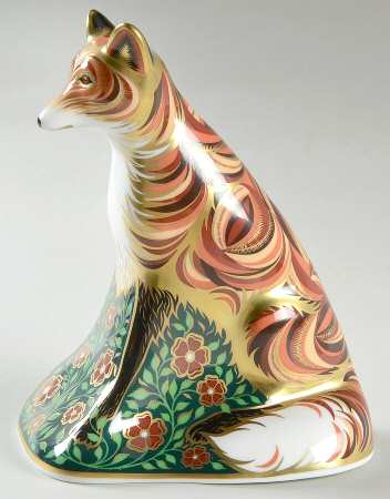 Imari Paperweight Collection Devonian Fox Vixen - With Box Bx347