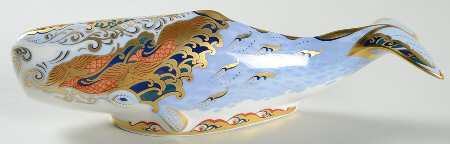 Imari Paperweight Collection Oceanic Whale - With Box Bx343
