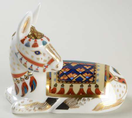Imari Paperweight Collection Donkey - Boxed