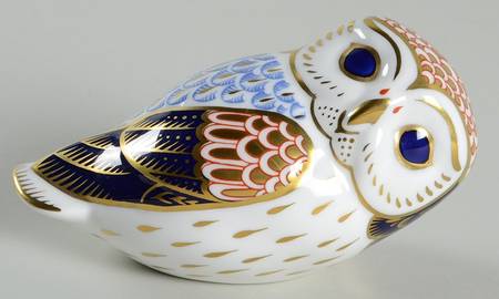 Imari Paperweight Collection Owl - Boxed