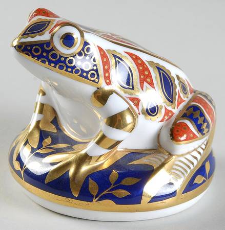 Imari Paperweight Collection Frog - Boxed
