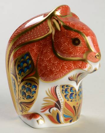 Imari Paperweight Collection Red Squirrel - Boxed