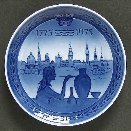 Bicentennial Plate Royal Copenhagen Bicentennial - With Box