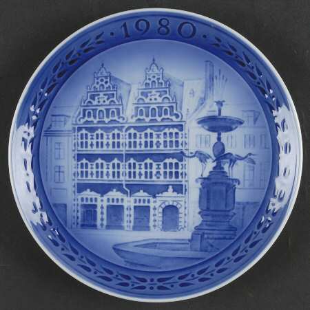 Bicentennial Plate Amager Torv Copenhagen - Boxed