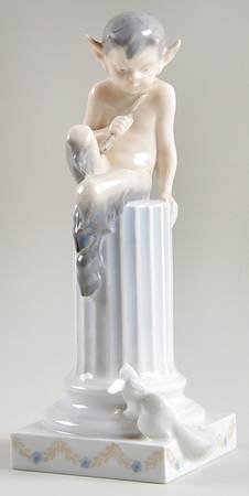 Fantasy & Legends Faun With Squirrel - No Box