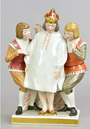 Famous People Emperor's New Clothers-Overglaze - No Box